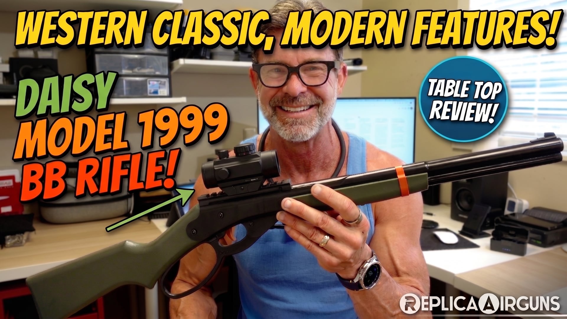 Daisy Woodland Trail Western Carbine - Model 1999 Table Top Review