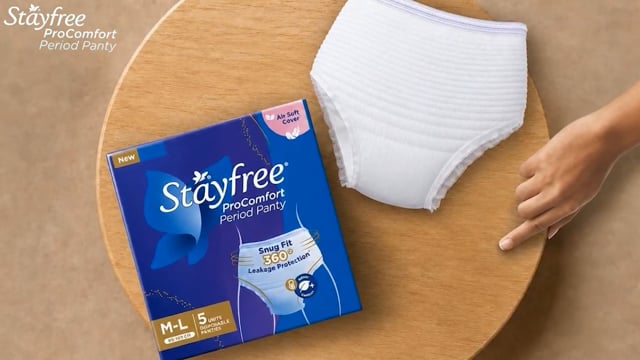 Johnson & Johnson - Stayfree Period Panty Animatic