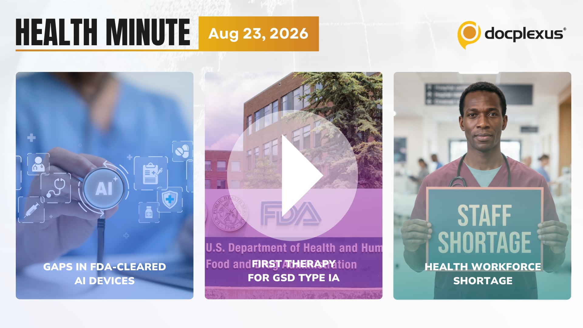 Latest Update: FDA AI Gaps, First GSD1a Gene Therapy  & EEE Case