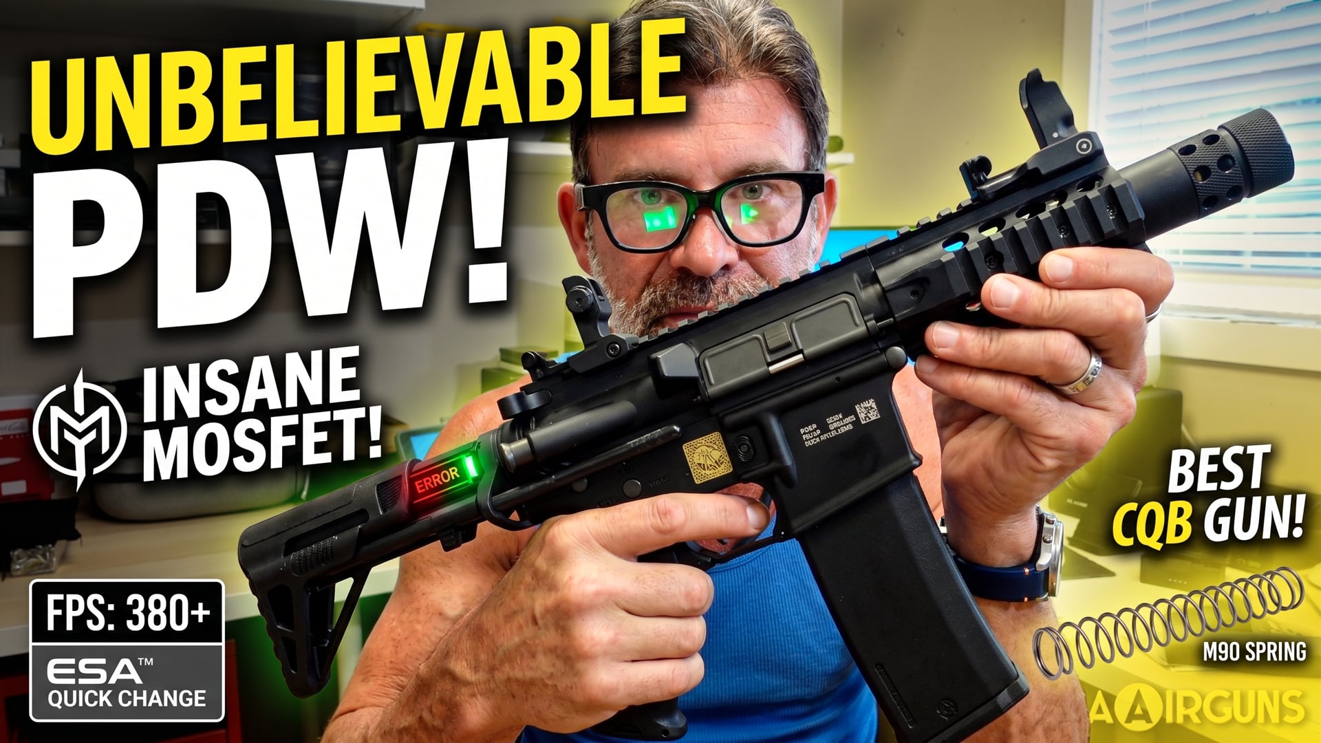 Specna Arms SA-E10 PDW Edge AEG Airsoft Rifle Table Top Review