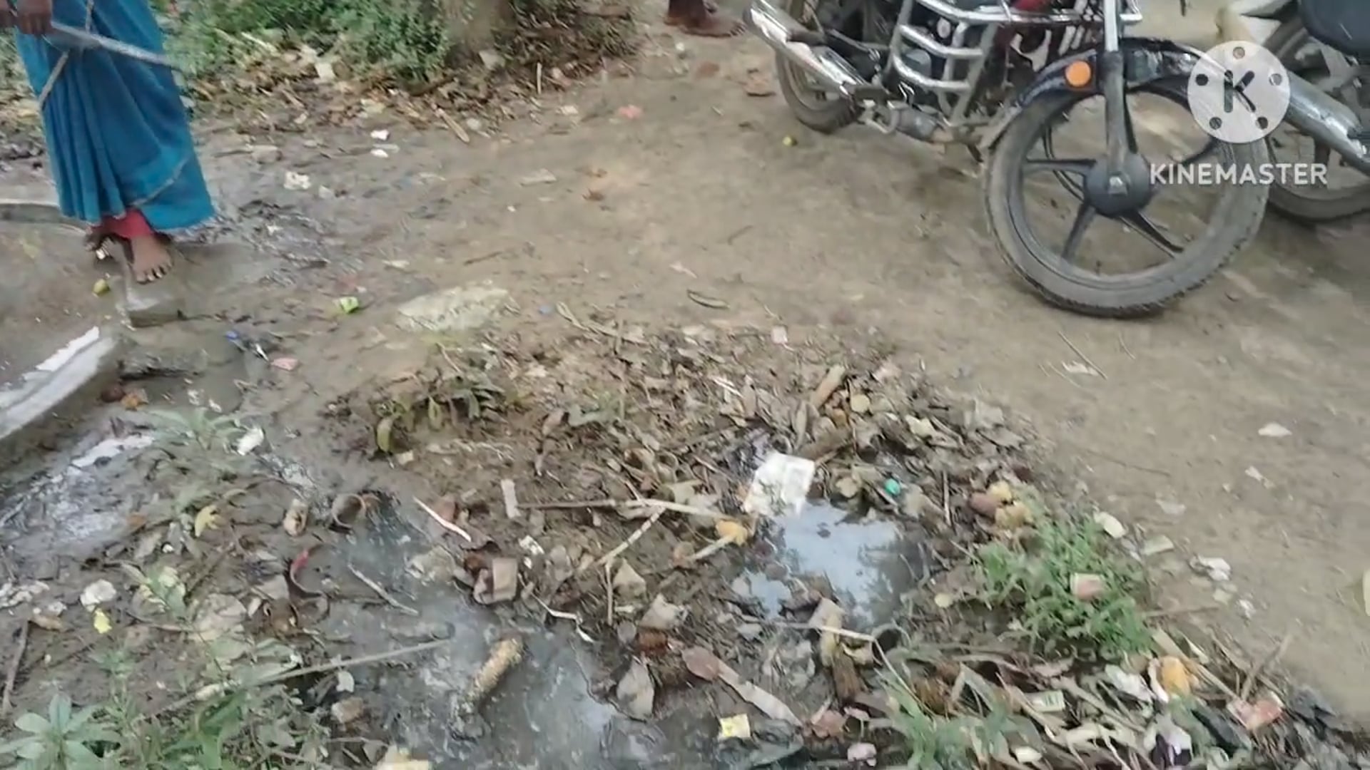 विश्व प्रसिद्ध कांवरिया पथ पर गंदगी फैलने से कांवरियों एवं ग्रामीणों में बीमारी फैलने की आशंका बढ़ी