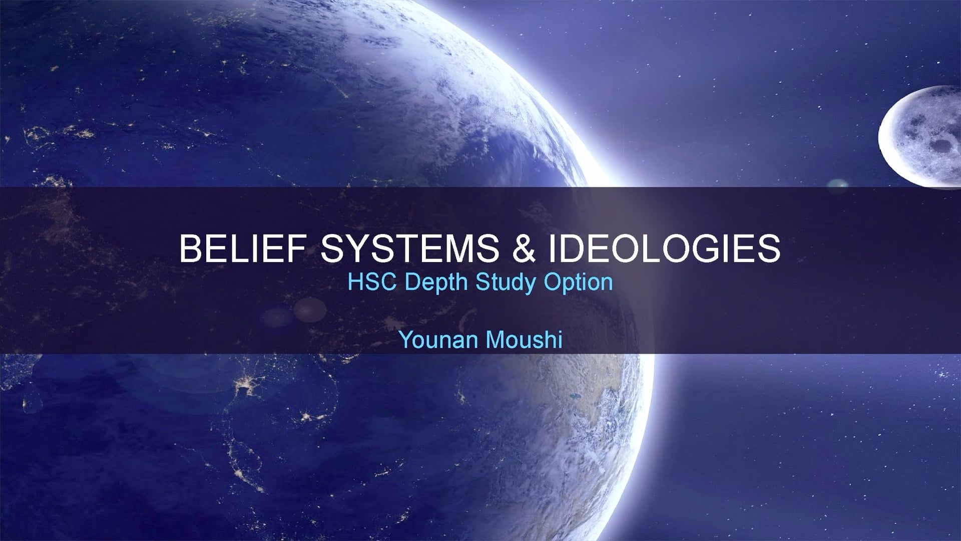 Belief Systems and Ideologies