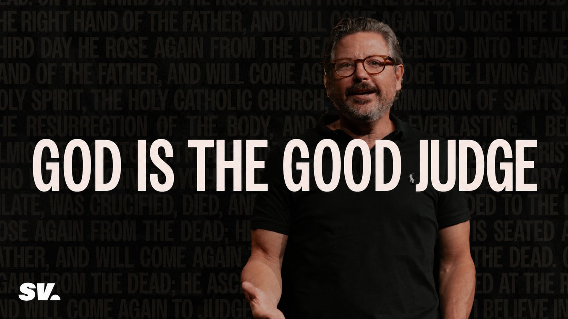 HFBC Message: God is the Good Judge