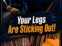 “Your Legs Are Sticking Out!” | #advice #counsel #instruction #shorts