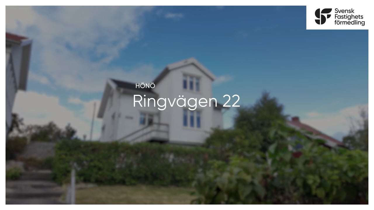 6 rum Villa på Ringvägen 22 Hönö Öckerö kommun - video