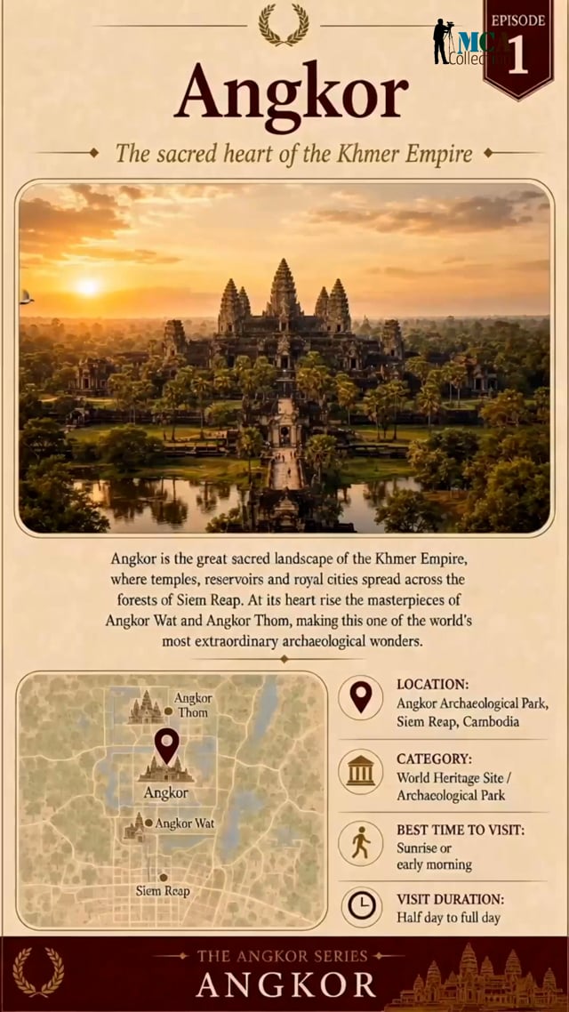 Cambodia, Angkor - Bayon Temple Guide