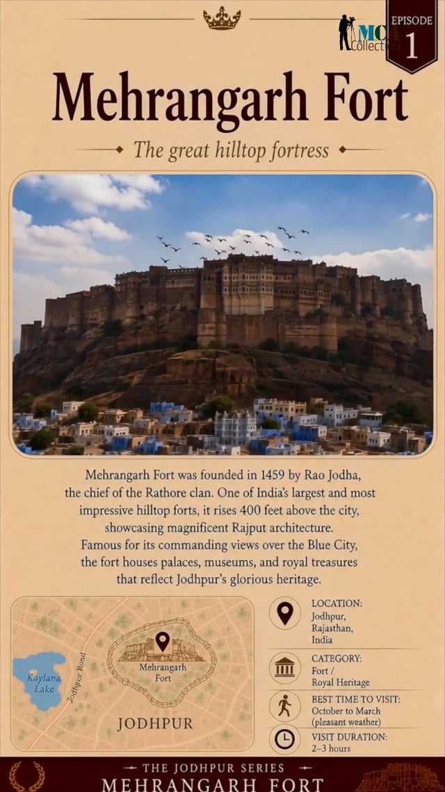 India, Jodhpur - Mehrangarh Fortress Guide