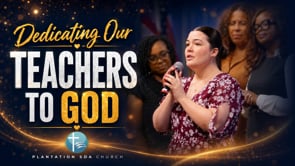 Dedicating Our Teachers To God | #dedication #sas #school #blessing