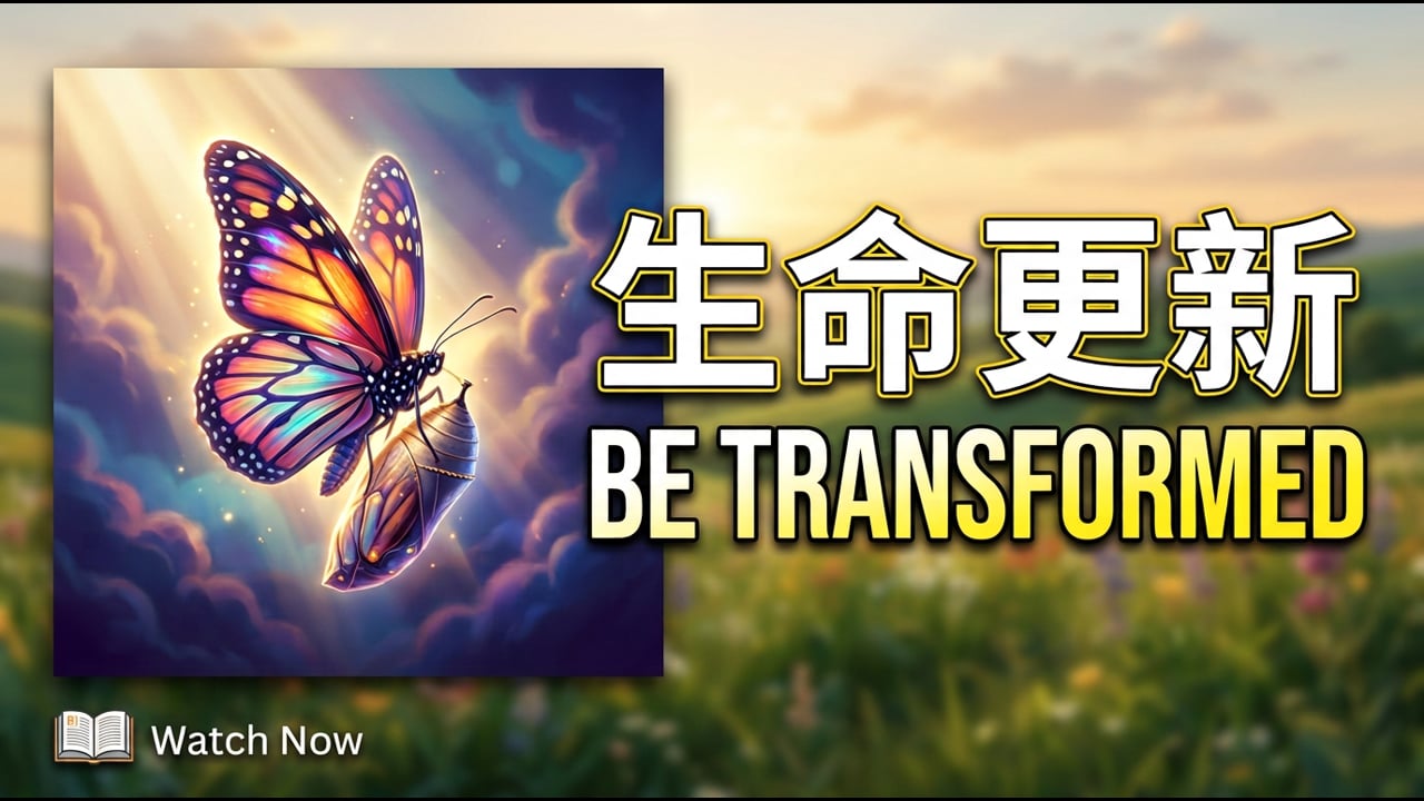 2026-08-23 生命更新 Be Transformed (黃修健牧師)