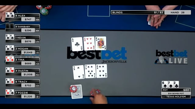 #DBLBoard55: Small Stakes Double Board Hold'em