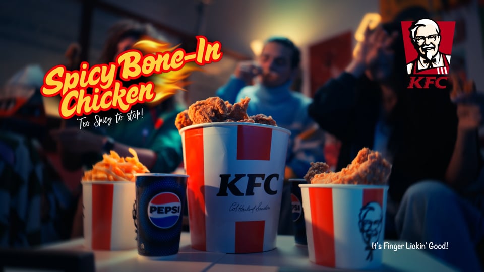 KFC - Spicy Bone-in Chicken