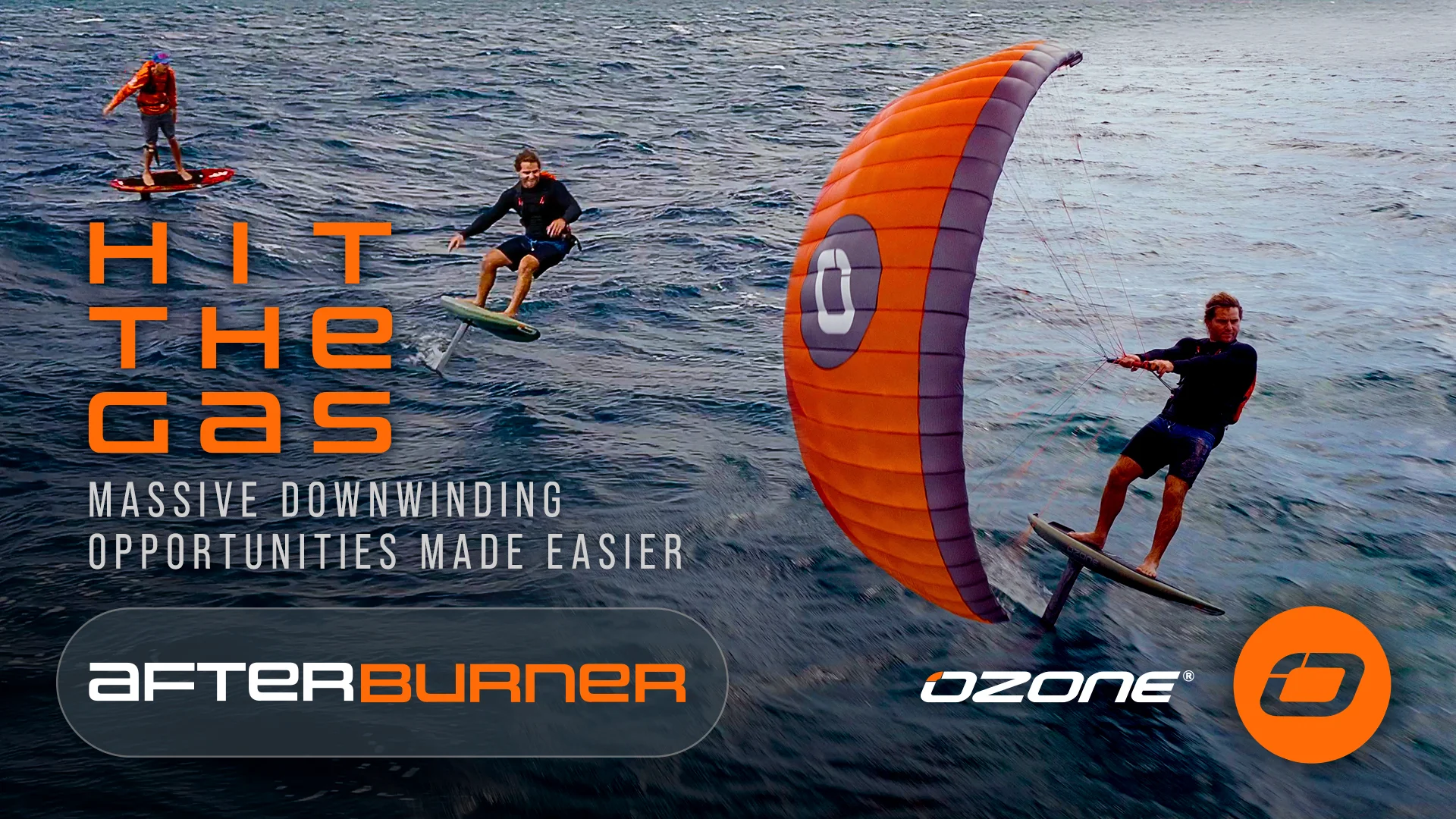 The ultimate upwind / downwind parawing | Ozone Afterburner
