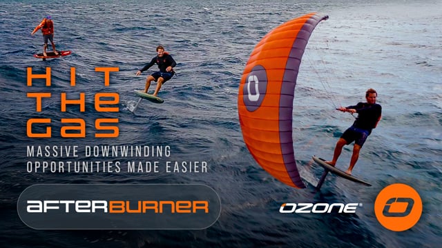 The ultimate upwind / downwind parawing | Ozone Afterburner