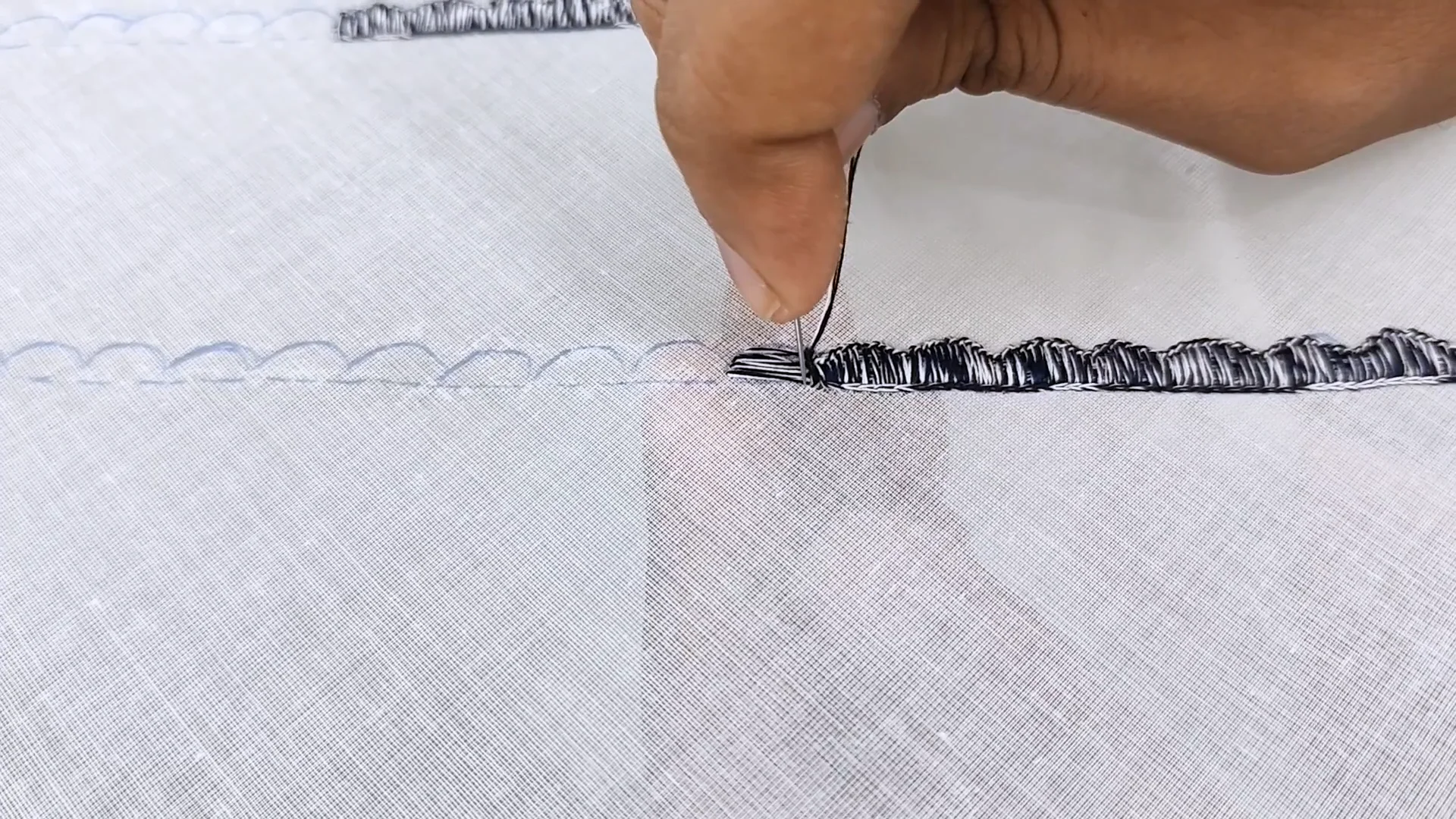 Bold hand embroidery | Jupe by Jackie