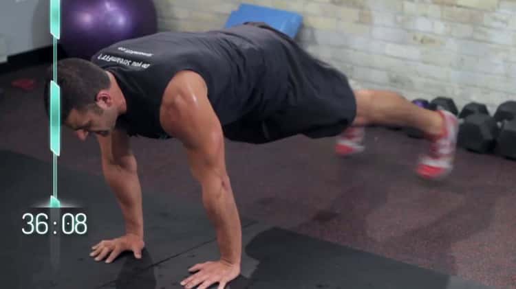 StreamFIT 40 Minute Bodyweight Cardio Core Follow Along Workout with BJ Gaddour