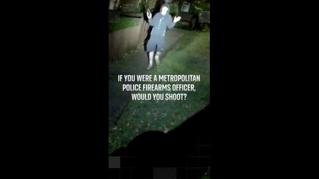 VERTICAL VIDEO: Firing Point: If you were an MO19 firearms officer, would you shoot?