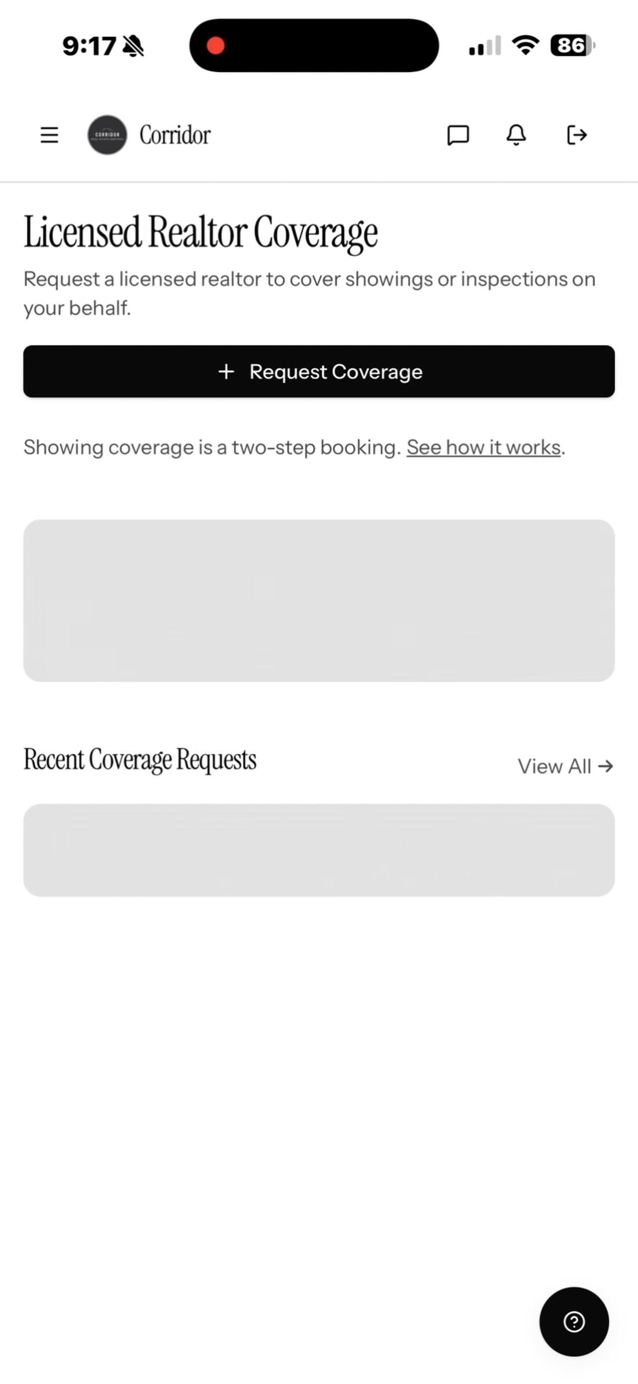 Showing Coverage Request tutorial thumbnail