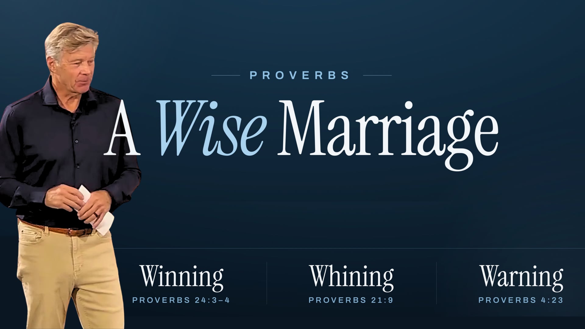 A Wise Marriage | Pastor Mike Mills