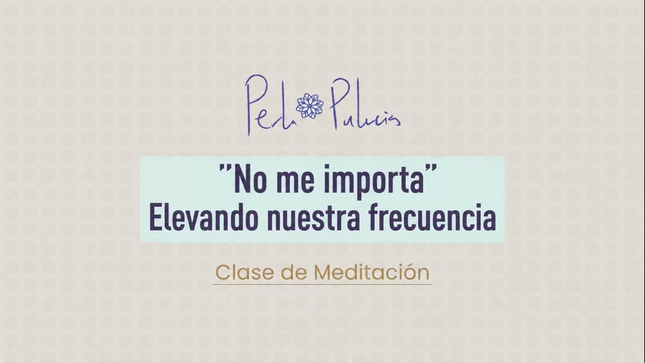 No me importa Elevando nuestra frecuencia