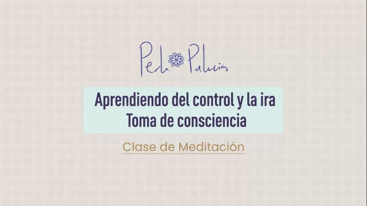 Aprendiendo del control y la ira Toma de consciencia