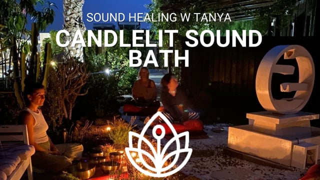 NEW! Candlelit Sound Bath