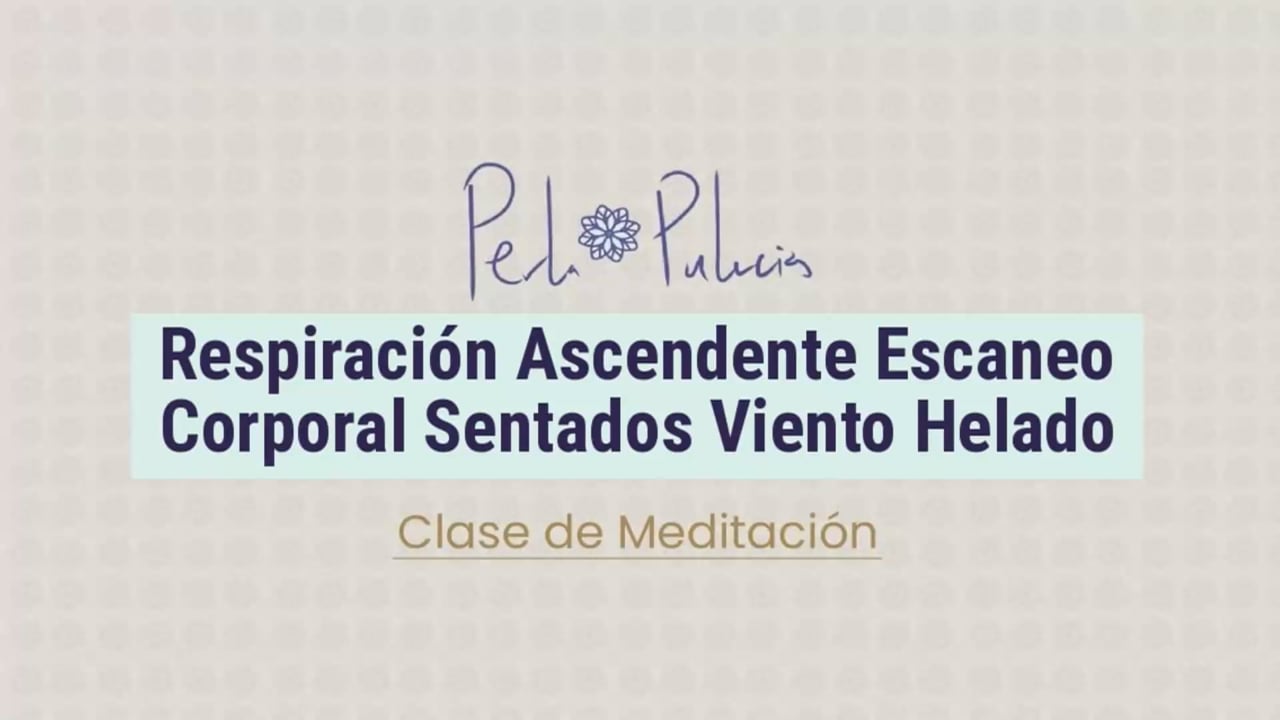 Respiración Ascendente Escaneo Corporal Sentados Viento Helado