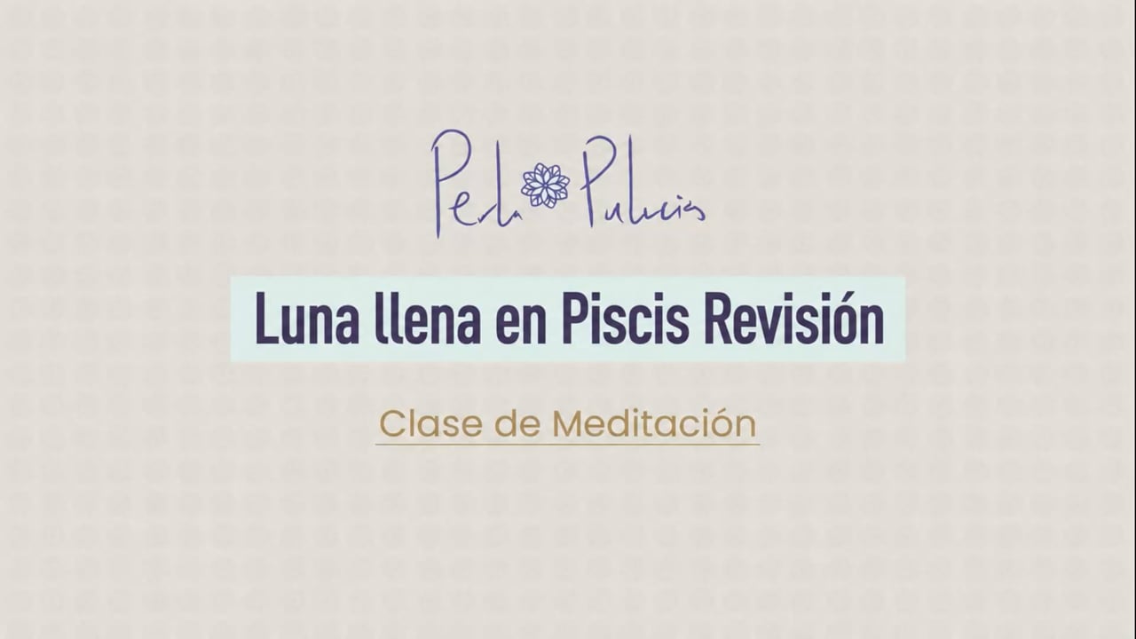 Luna llena en Piscis Revisión