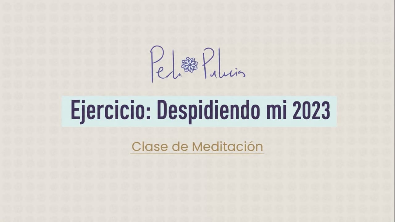 Ejercicio: Despidiendo mi 2023