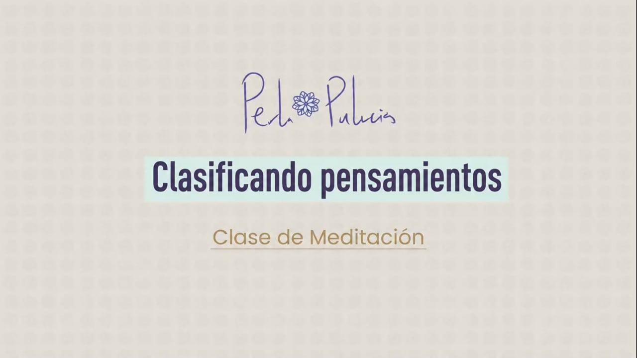 Clasificando pensamientos