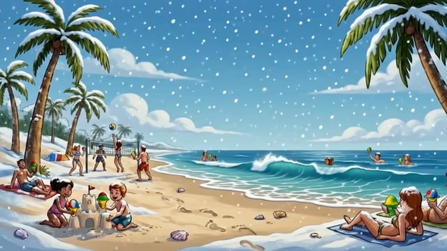 2 Cool Cones Shave Ice Promo Ad