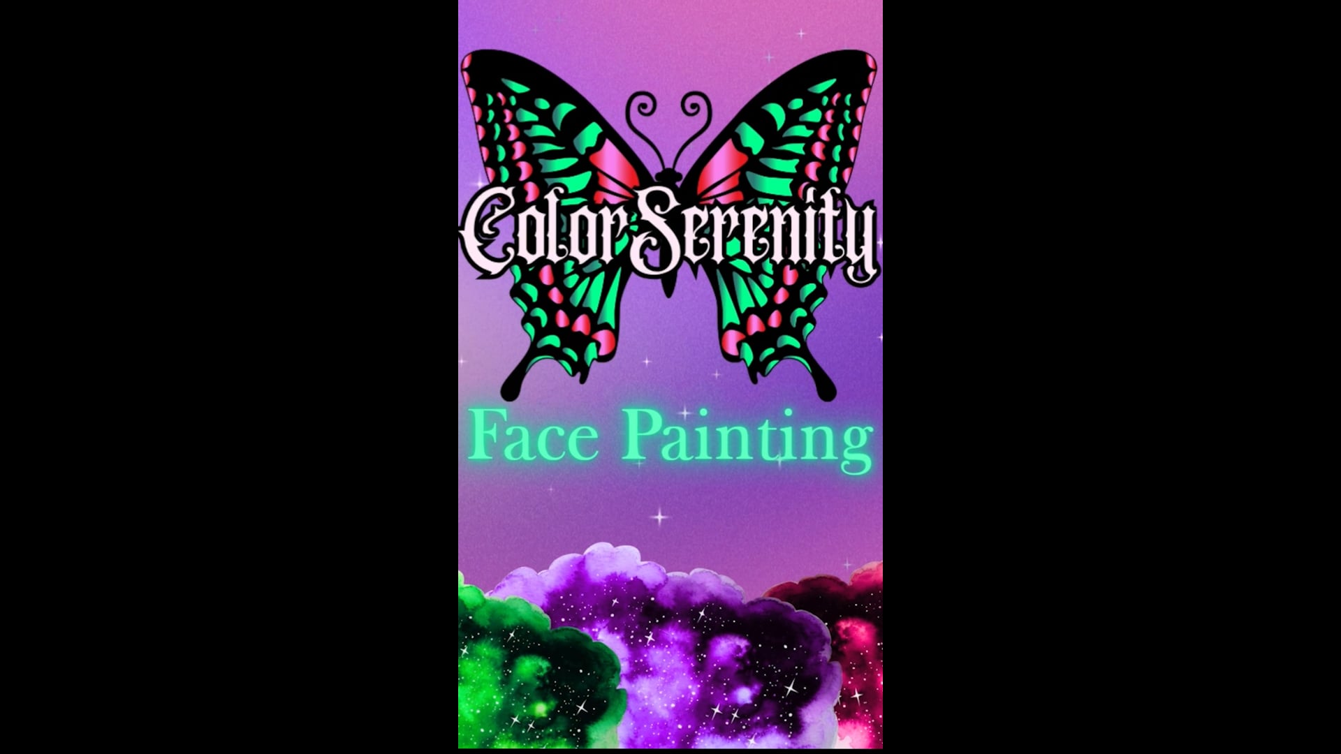 Promotional video thumbnail 1 for Color Serenity- Face Painting