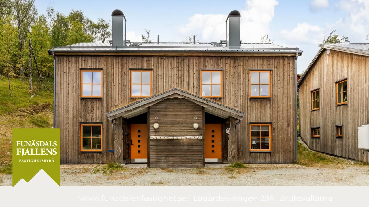 4 rum Lägenhet på Lagårdssvängen 29A Ramundberget Härjedalens kommun - video