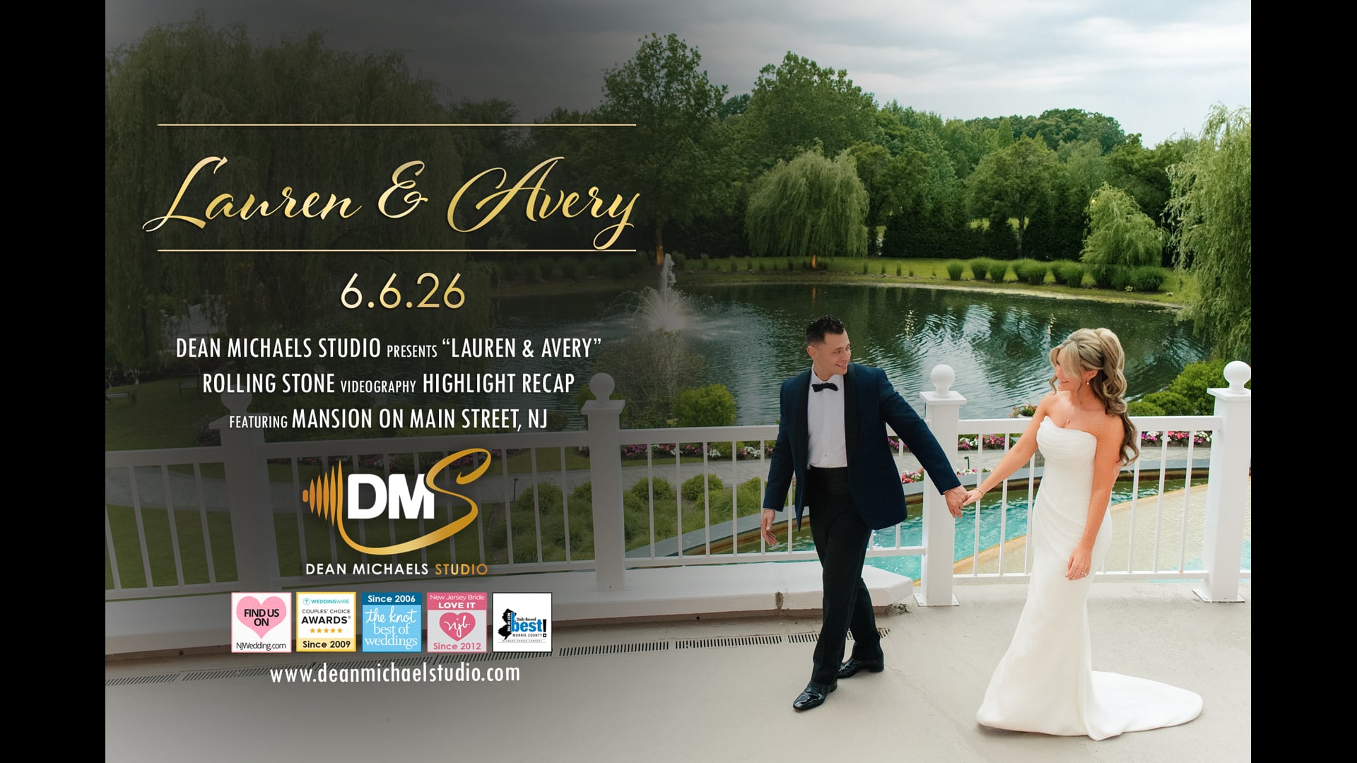 Lauren & Avery's Highlight Recap at The Mansion On Mainstreet, NJ