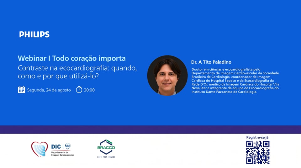 Webinar DIC - Contraste na Ecocardiografia Quando, Como e Por Que Utilizar