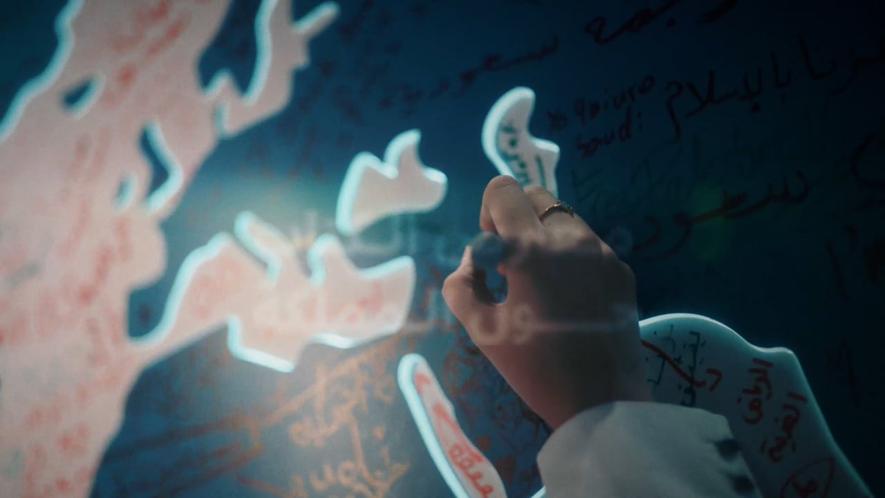 Still from Saudi Reads Campaign