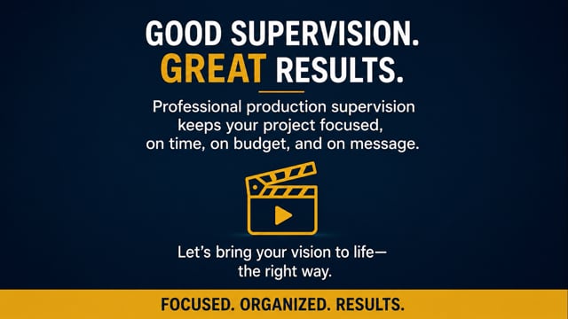 Production Supervision