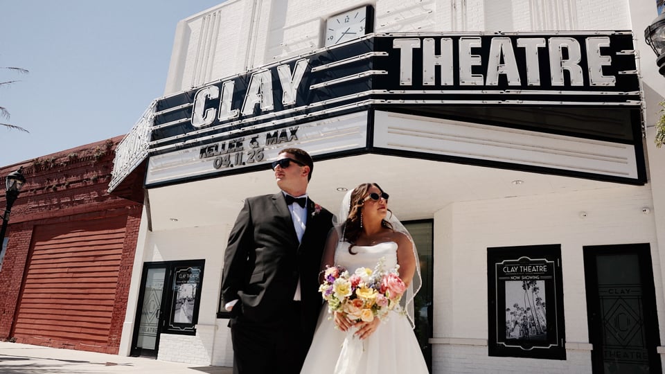 Clay Theatre Wedding Video // Green Cove Springs Wedding Videographer
