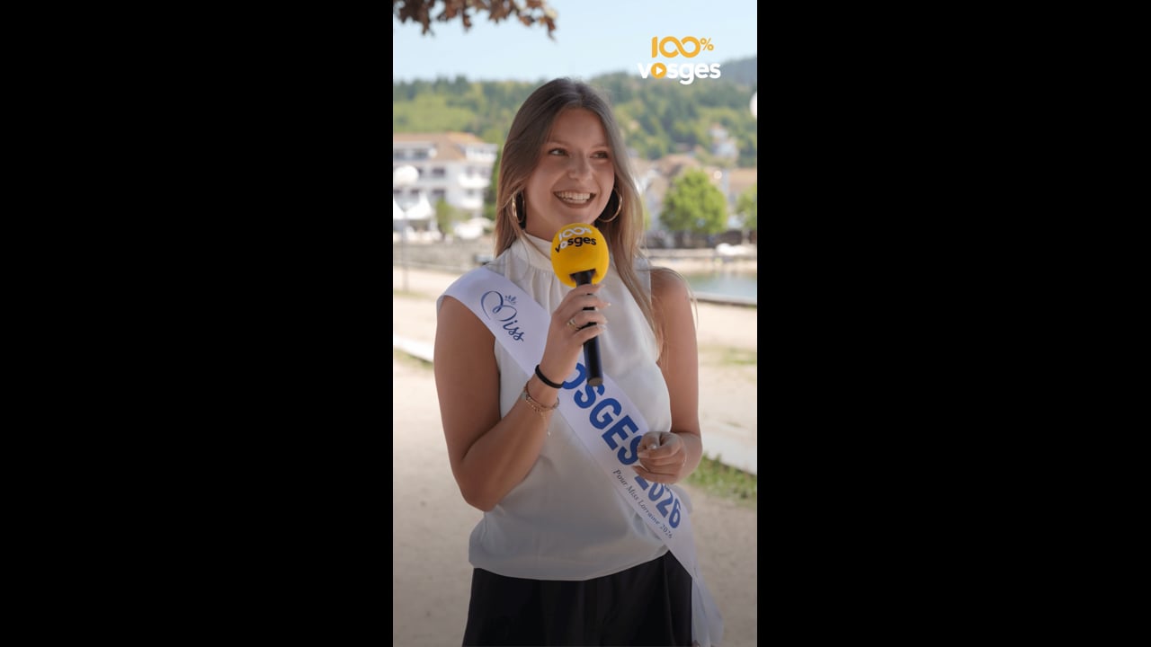 Rencontre avec Camille Mey, Miss Vosges 2026