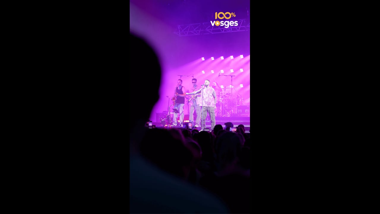 Matt Pokora lance en beauté le Colombière Open Air à Épinal