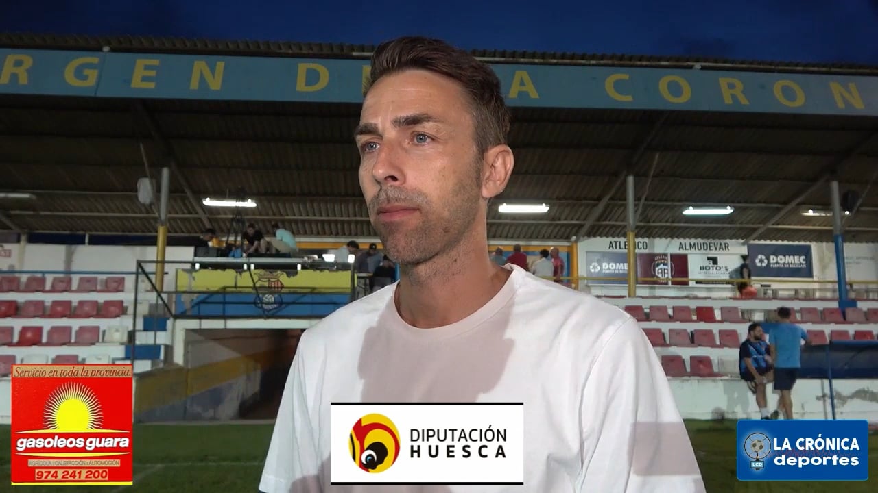 JOSÉ CARLOS GALEGO (Entrenador Almudévar) AD Almudévar 1-1 CD Binéfar < Penaltis 3-0 / Semifinal - Copa Diputación