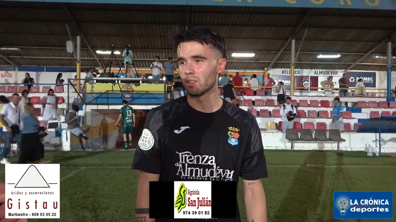 DAVID BROSED (Jugador Almudévar) AD Almudévar 1-1 CD Binéfar < Penaltis 3-0 / Semifinal - Copa Diputación