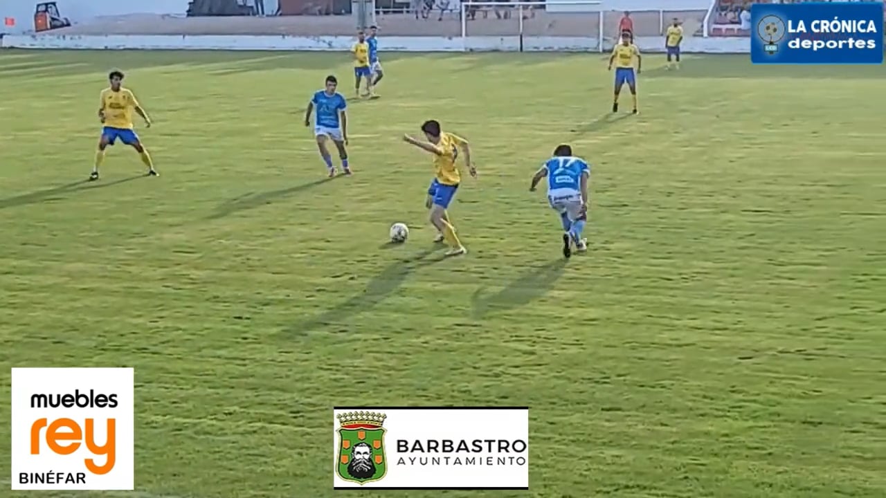 (RESUMEN Y GOLES) AD Almudévar 1-1 CD Binéfar < Penaltis 3-0 / Semifinal - Copa Diputación