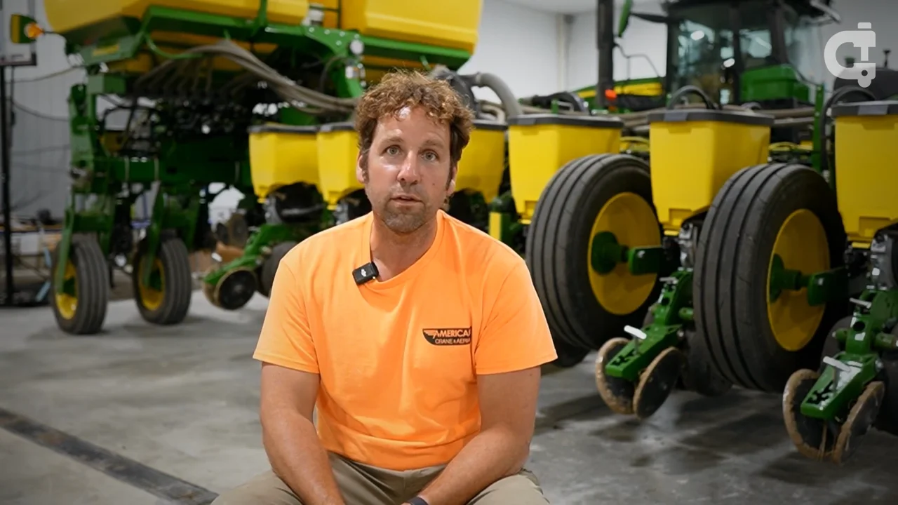 Jordy, a Clevis farmer, sharing his experience