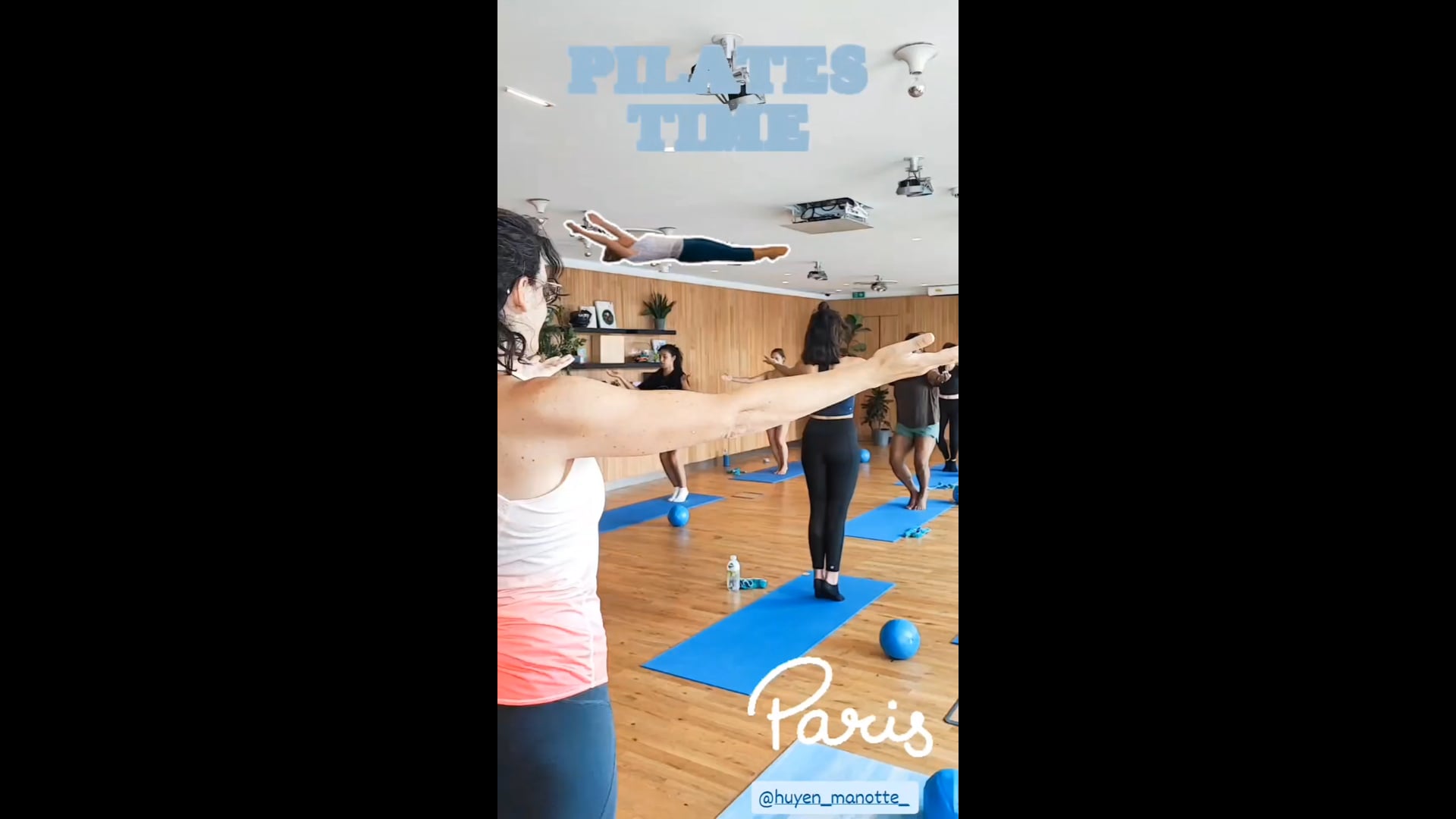 cours de Pilates avec Huyen Manotte _ Cie Letti-Tieli (AGFESS sport-santé), Paris 75