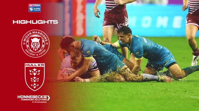 BRAVE Robins Lose - Wigan Warriors 46-0 Hull KR - Super League Round 25 Highlights
