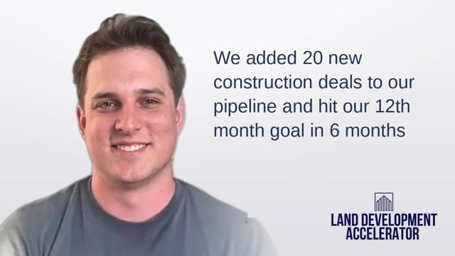 Jared, Land Development Accelerator member