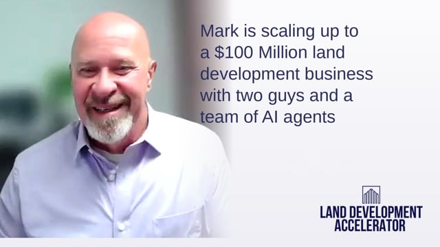 Mark, Land Development Accelerator member