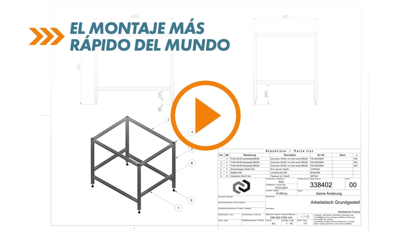 Tecnología de perfiles y conexiones, Robotunits