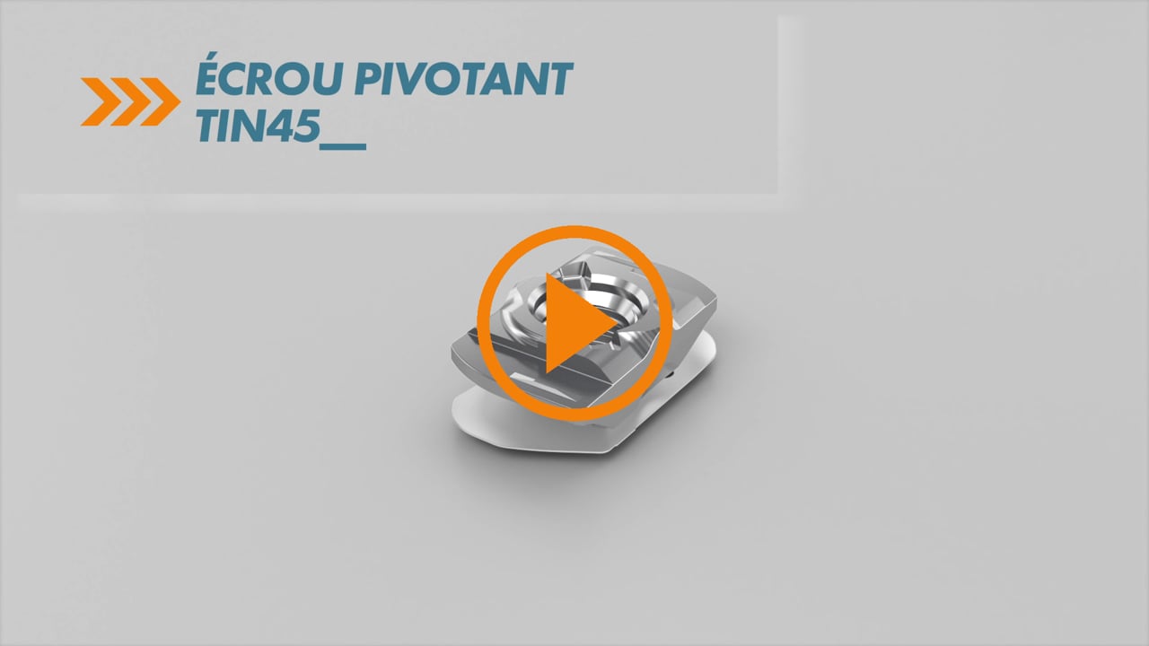 Écrou pivotant TIN45__ | Robotunits