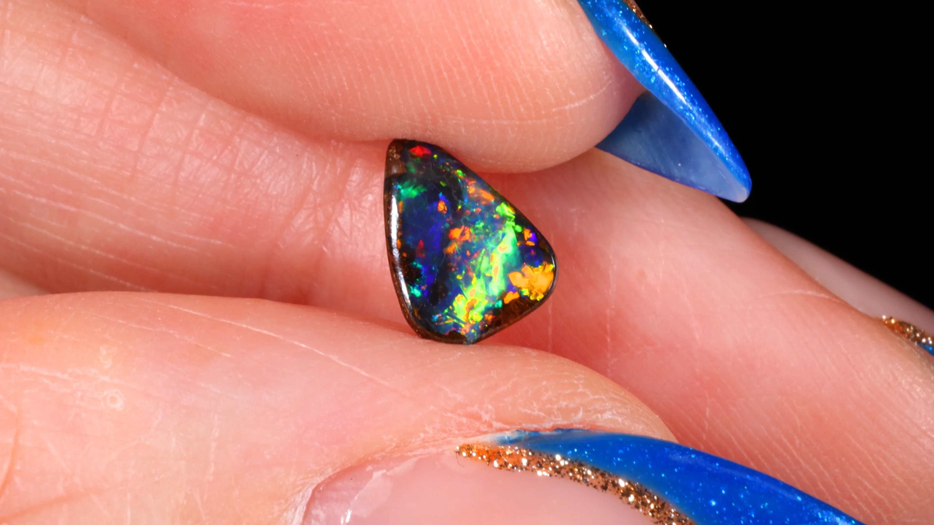 Boulder Opal 0.86ct Bright Multicolor Winton | Opal Galaxy